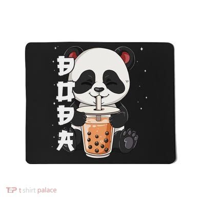 Bubble Tea Panda Boba Tea Mousepad
