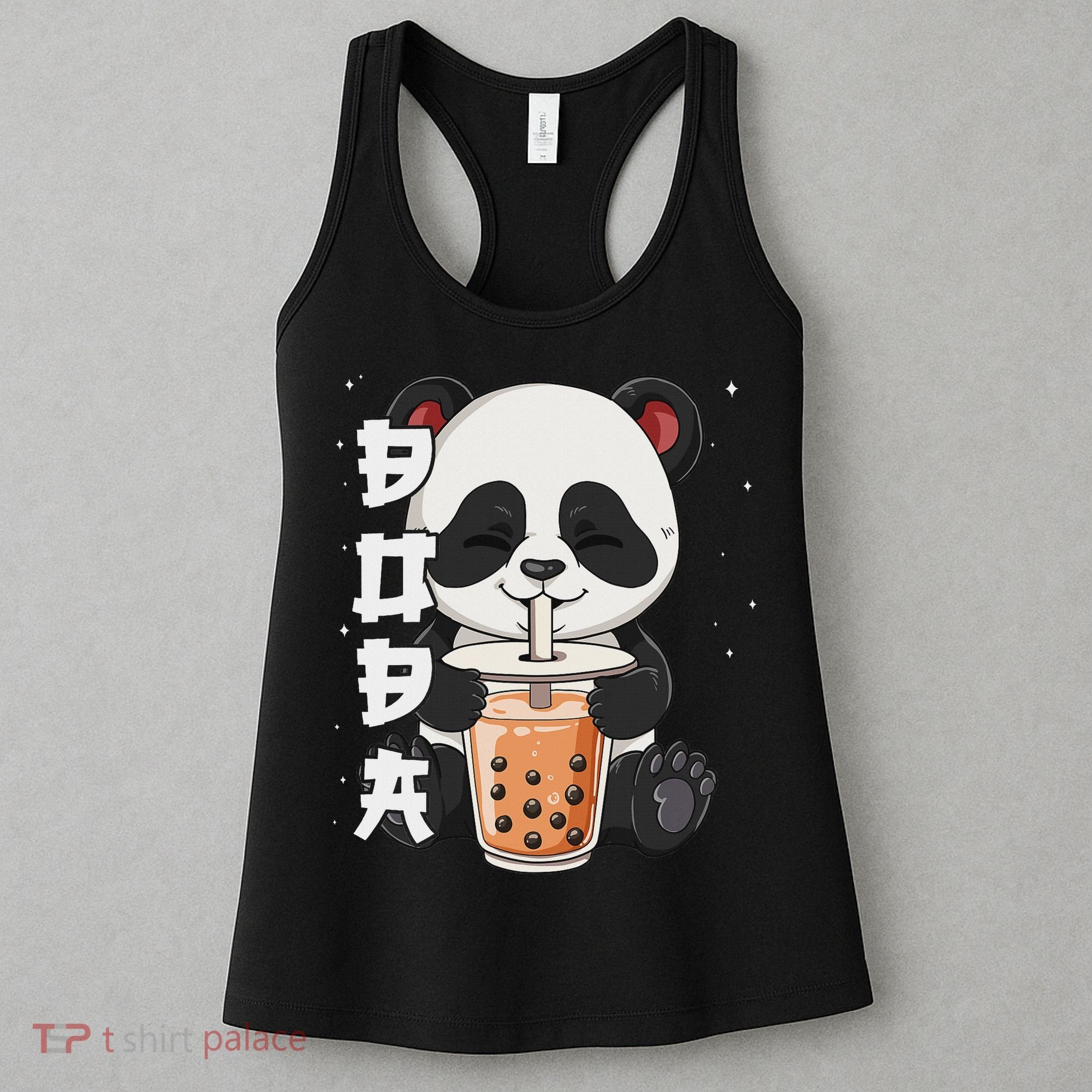 Bubble Tea Panda Boba Tea Women's Tank Top
