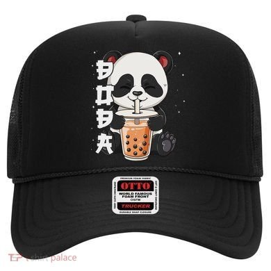 Bubble Tea Panda Boba Tea Hat