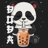 Bubble Tea Panda Boba Tea Hat thumb 2