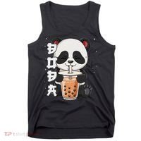 Bubble Tea Panda Boba Tea Tank Top thumb 0