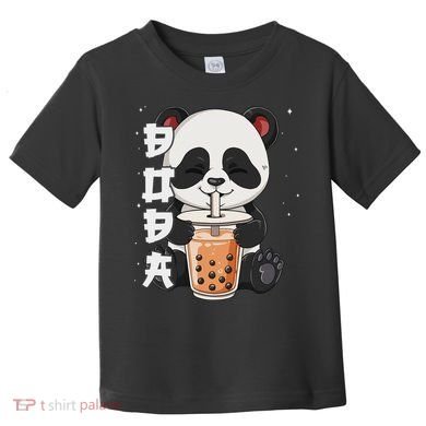 Bubble Tea Panda Boba Tea Toddler T-Shirt