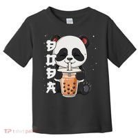 Bubble Tea Panda Boba Tea Toddler T-Shirt thumb 0