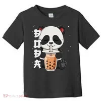 Bubble Tea Panda Boba Tea Toddler T-Shirt thumb 0