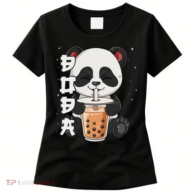 Bubble Tea Panda Boba Tea Women's T-Shirt