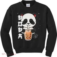 Bubble Tea Panda Boba Tea Kids Sweatshirt thumb 0