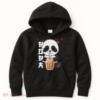 Bubble Tea Panda Boba Tea Kids Hoodie thumb 0
