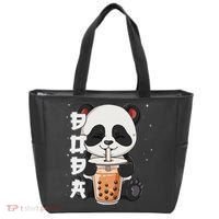 Bubble Tea Panda Boba Tea Tote Bag thumb 0
