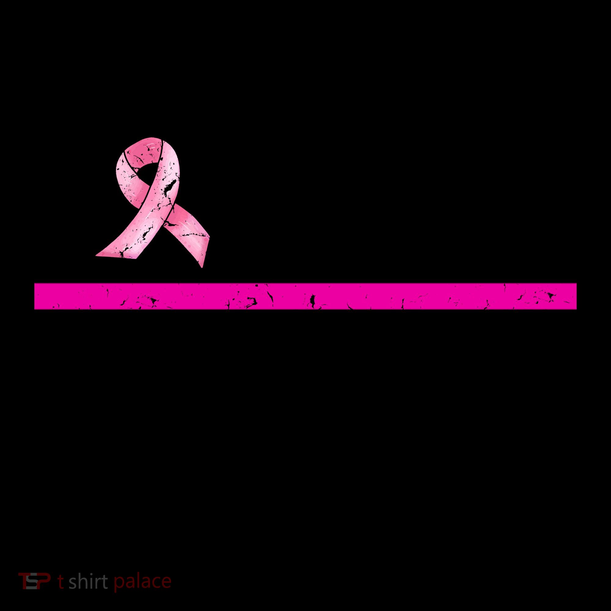 Back The Pink Breast Cancer Awareness Thin Line Coffee Mug