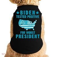 Biden Tested Positive For The Worst President Doggie Tank thumb 0