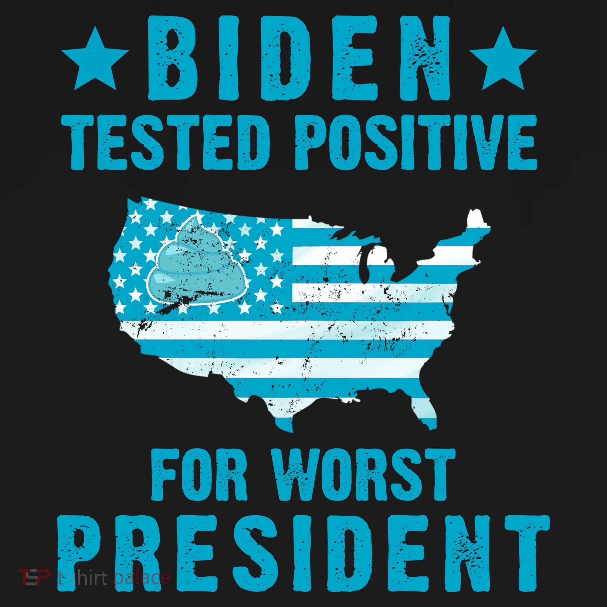Biden Tested Positive For The Worst President Apron