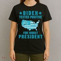 Biden Tested Positive For The Worst President T-Shirt thumb 4