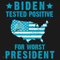 Biden Tested Positive For The Worst President Baby Bodysuit thumb 2