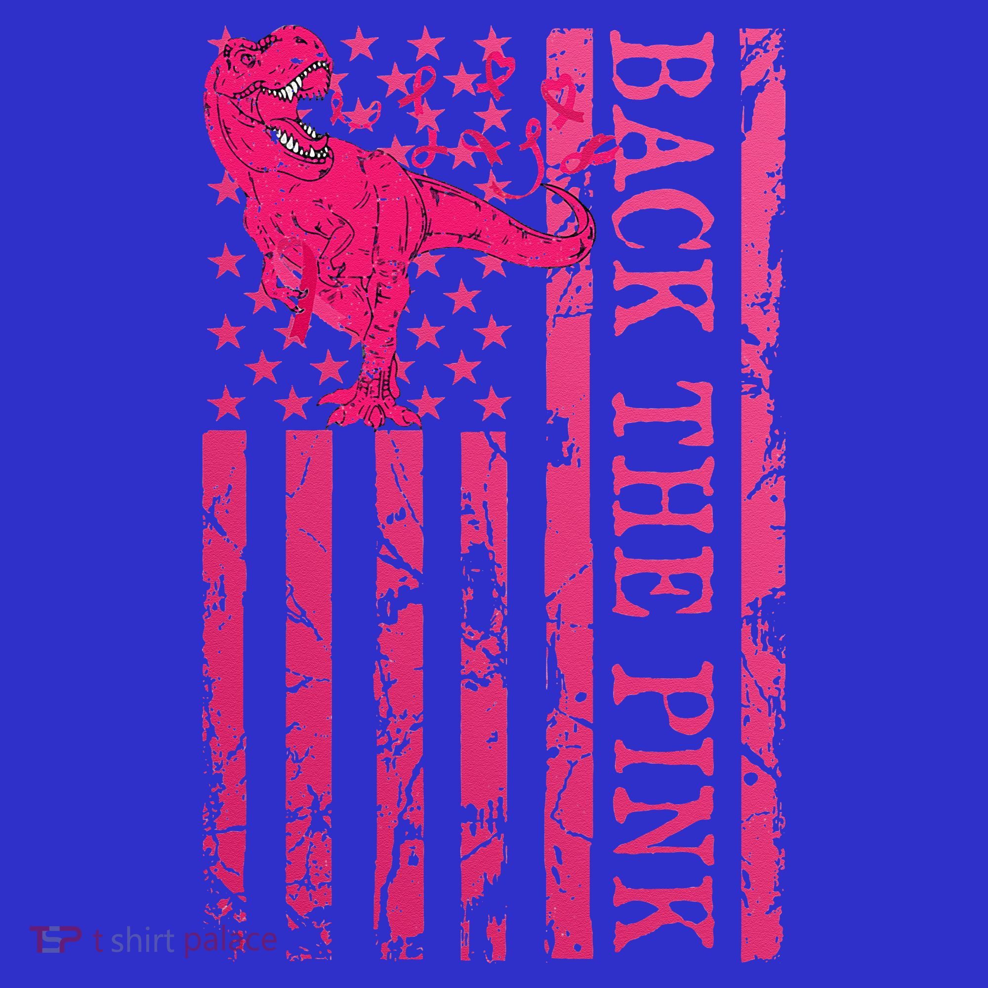 Back The Pink Warrior Flag American Breast Cancer Awareness Hoodie