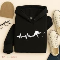 Born To Play Hockey Game Gifts Hoodie thumb 4