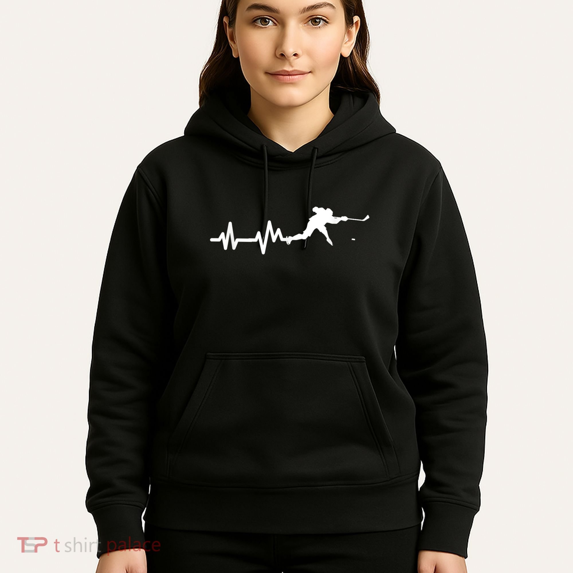 Born To Play Hockey Game Gifts Hoodie