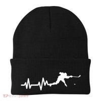 Born To Play Hockey Game Gifts Beanie thumb 0