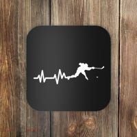 Born To Play Hockey Game Gifts Coaster thumb 0