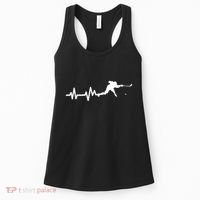 Born To Play Hockey Game Gifts Women's Tank Top thumb 0