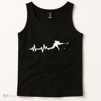 Born To Play Hockey Game Gifts Tank Top thumb 2