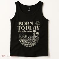 Born To Play In The Dirt Tank Top thumb 2