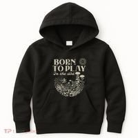Born To Play In The Dirt Kids Hoodie thumb 0