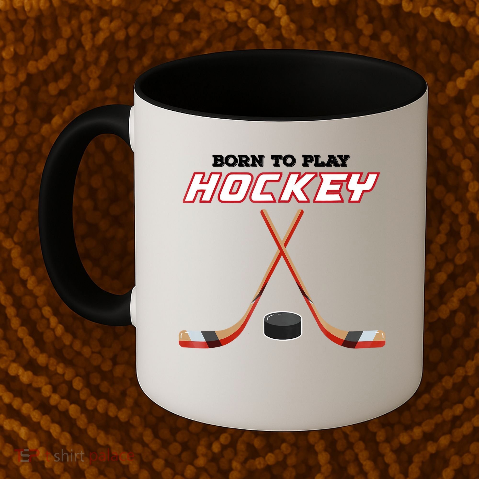 Born To Play Hockey Coffee Mug