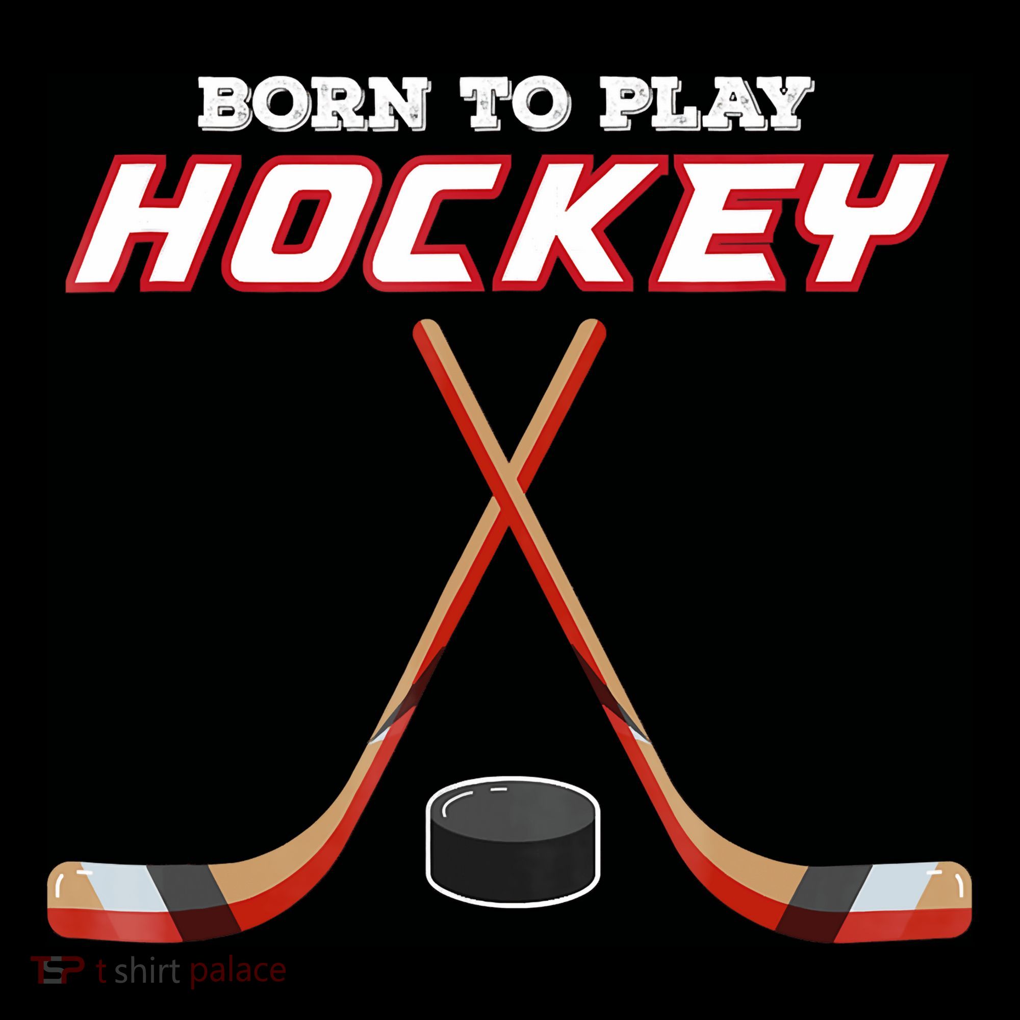 Born To Play Hockey Women's Hoodie