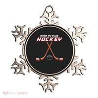 Born To Play Hockey Ornament thumb 0