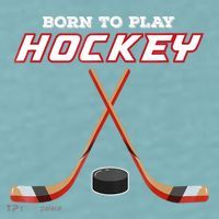 Born To Play Hockey Sueded Cloud Jersey T-Shirt thumb 2