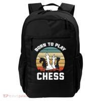 Born To Play Chess Backpack thumb 0