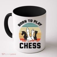 Born To Play Chess Coffee Mug thumb 0