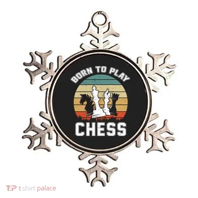 Born To Play Chess Ornament