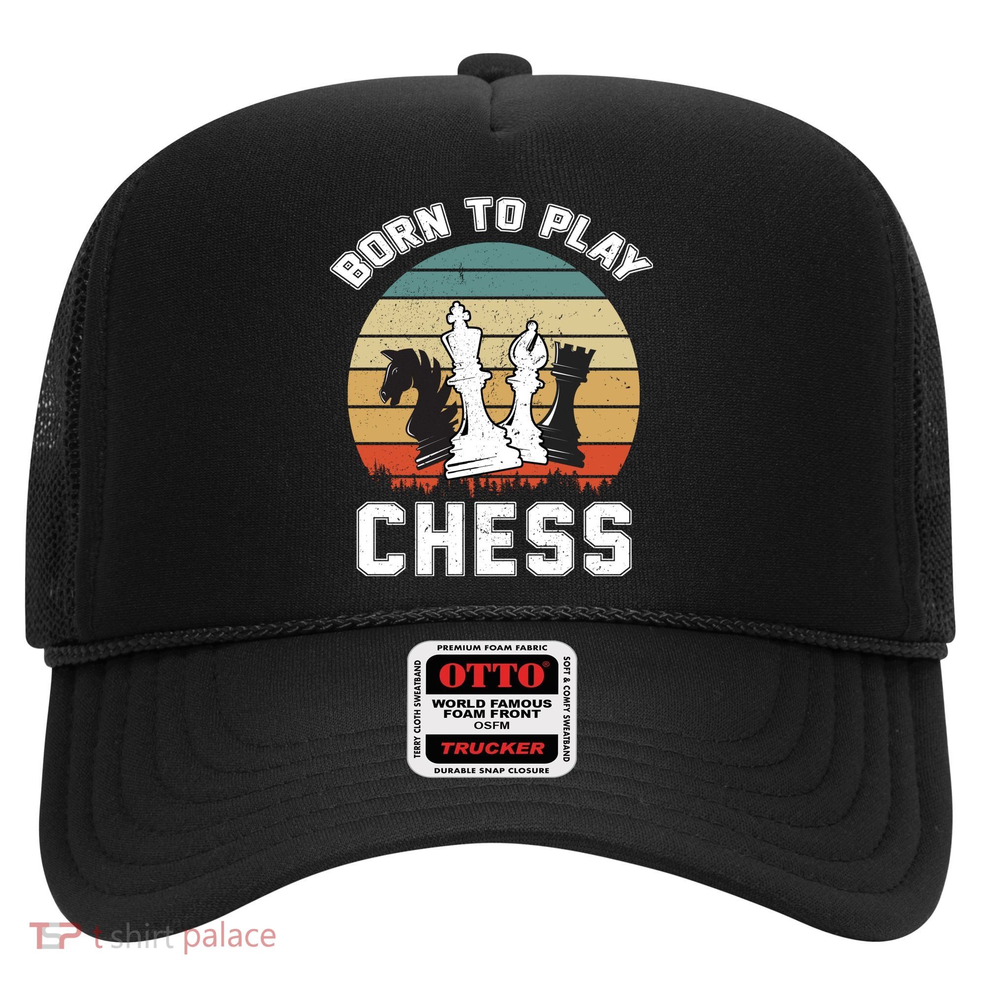 Born To Play Chess Hat