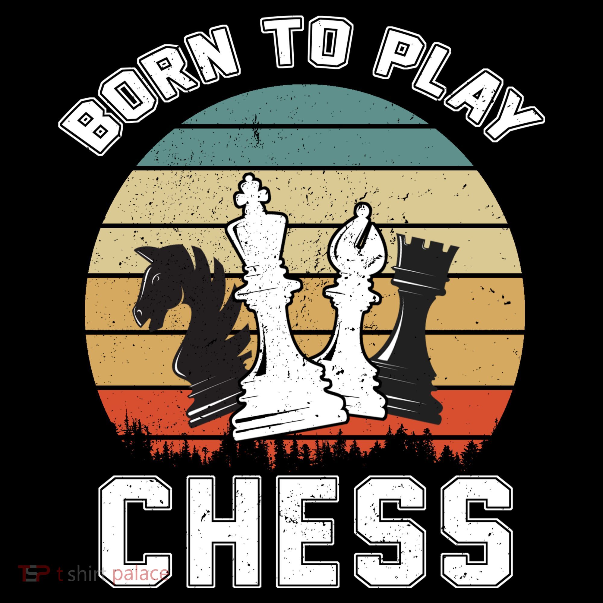 Born To Play Chess Toddler Hoodie