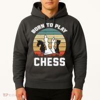 Born To Play Chess Hoodie thumb 2