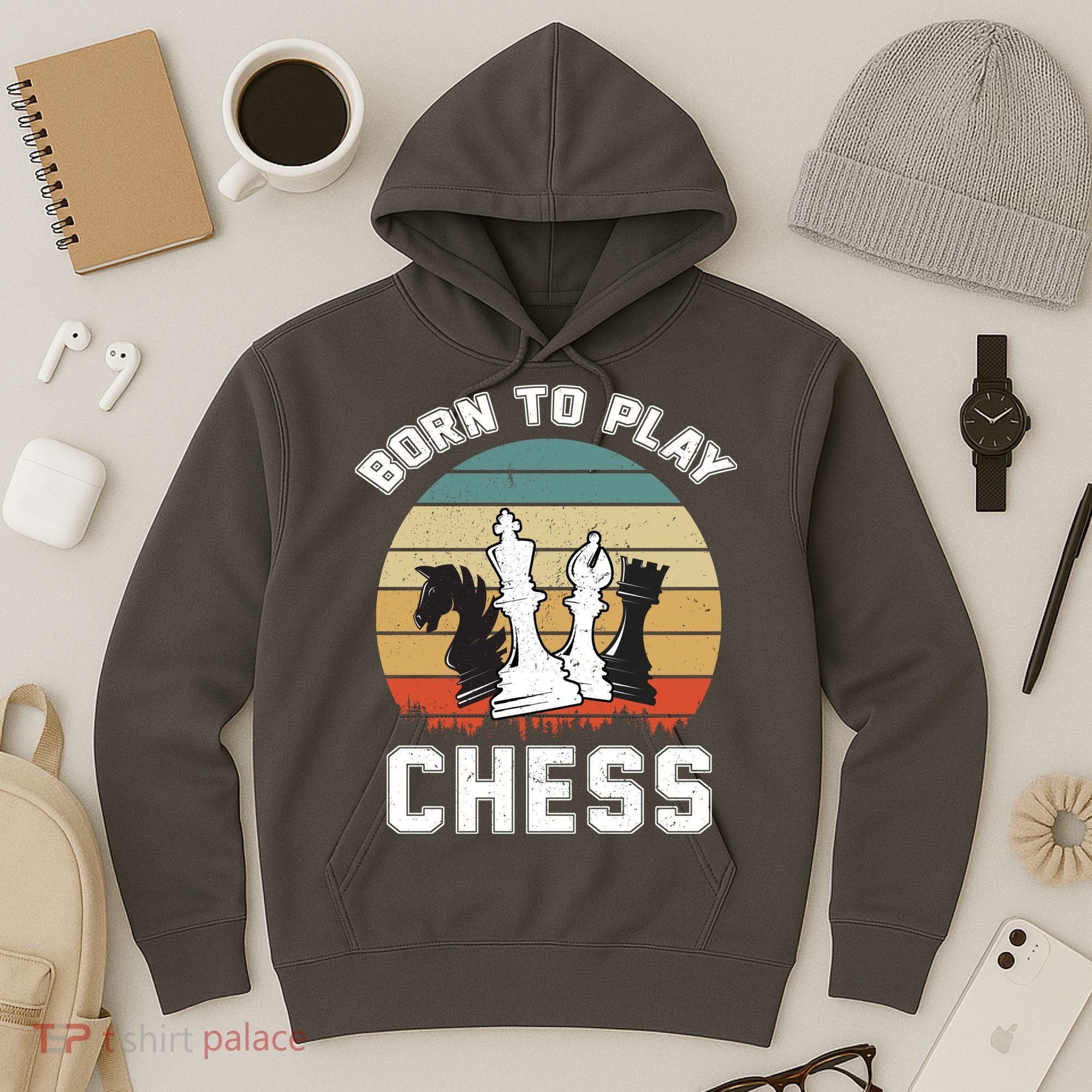 Born To Play Chess Hoodie