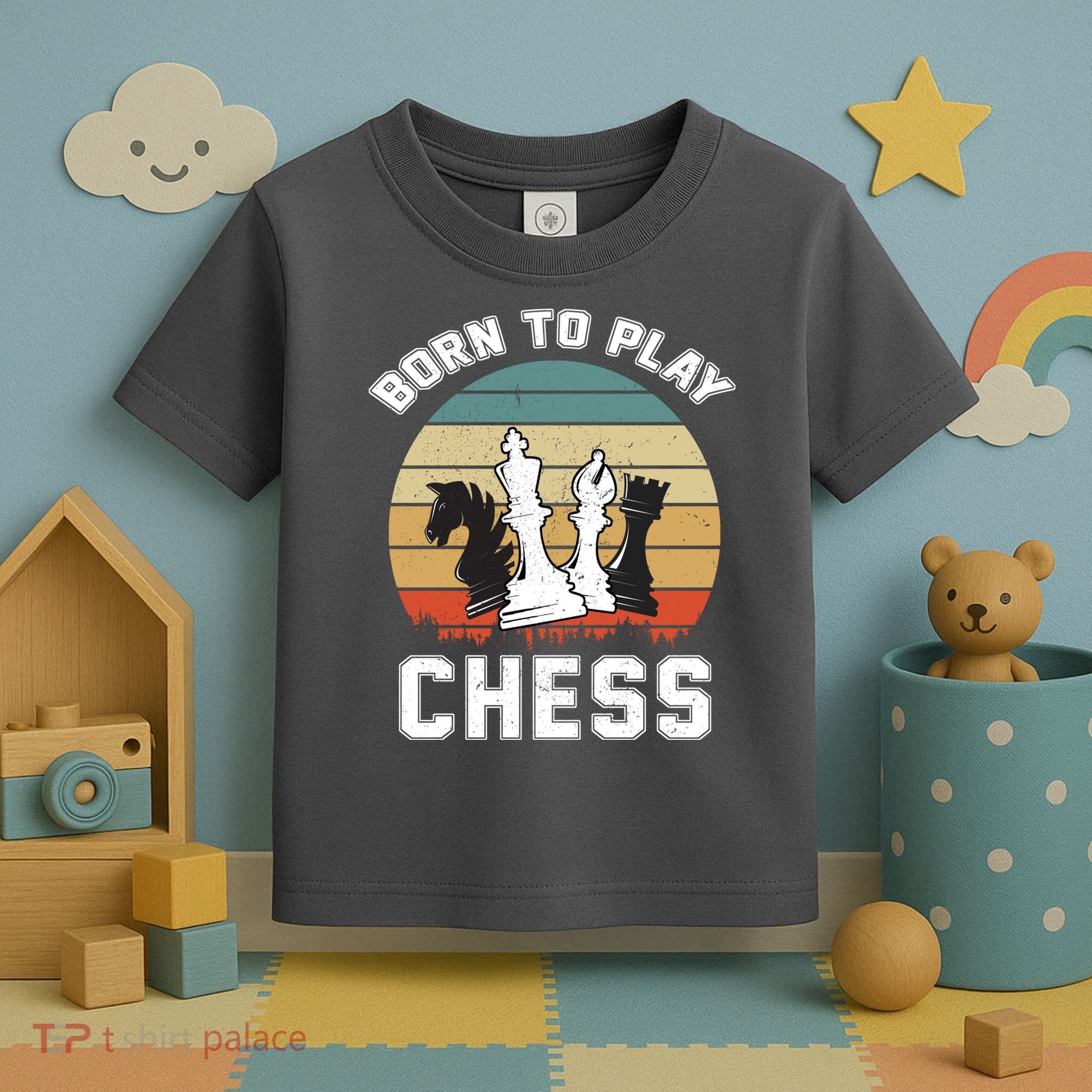 Born To Play Chess Toddler T-Shirt
