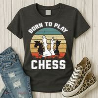 Born To Play Chess Women's T-Shirt thumb 3