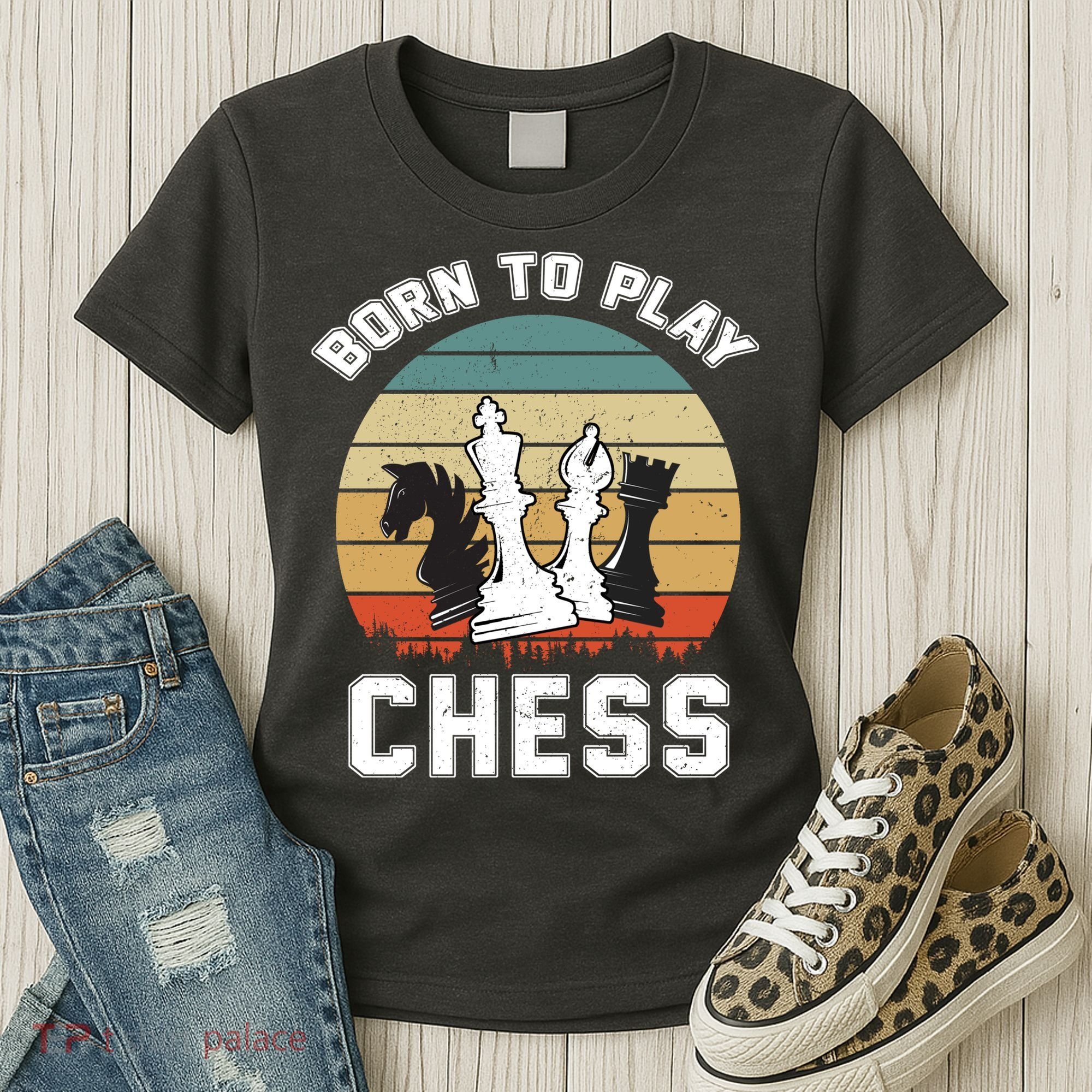 Born To Play Chess Women's T-Shirt