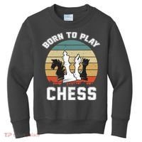 Born To Play Chess Kids Sweatshirt thumb 0
