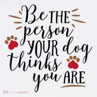 Be The Person Your Dog Thinks You Are Visor thumb 3
