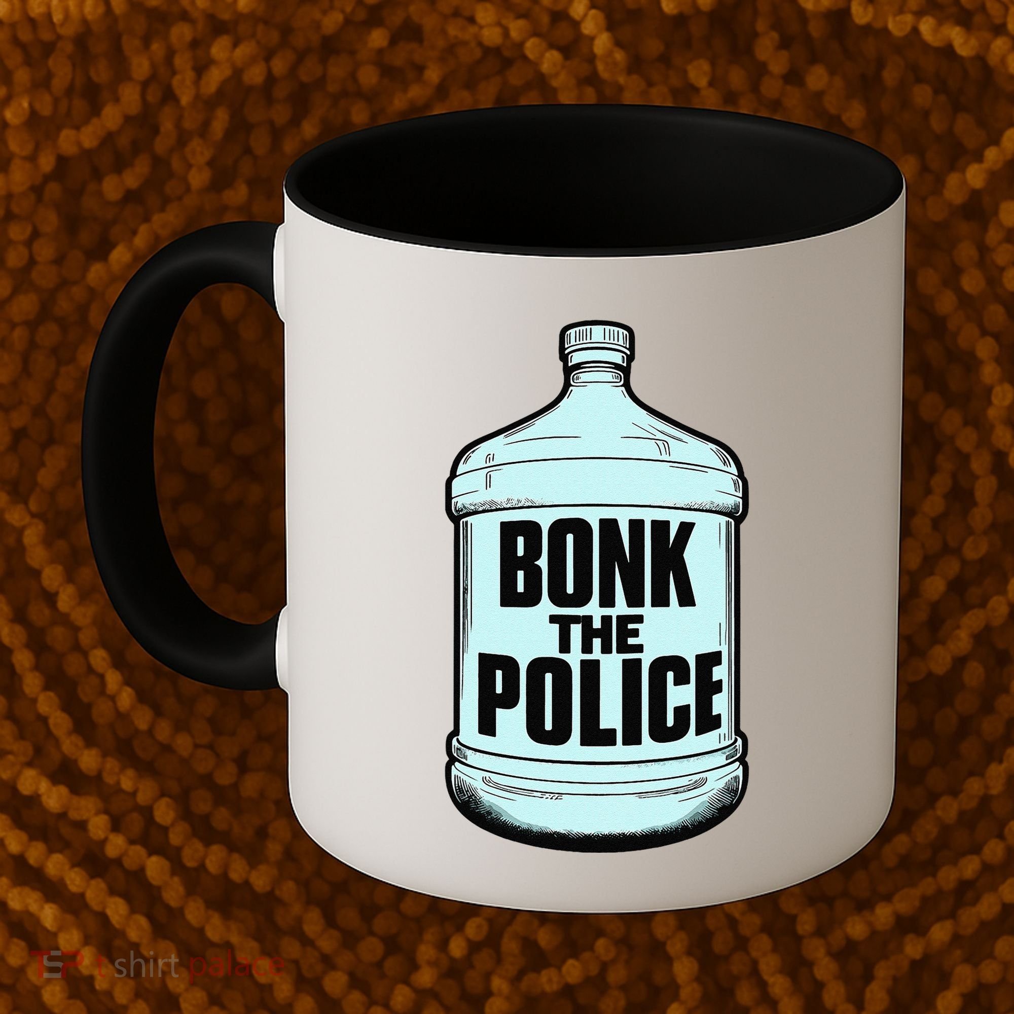 Bonk The Polic.E Funny Bonk Man Bonk The Coffee Mug