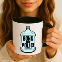 Bonk The Polic.E Funny Bonk Man Bonk The Coffee Mug thumb 3
