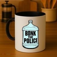 Bonk The Polic.E Funny Bonk Man Bonk The Coffee Mug thumb 4