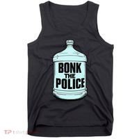 Bonk The Polic.E Funny Bonk Man Bonk The Tank Top thumb 0