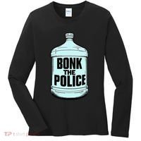 Bonk The Polic.E Funny Bonk Man Bonk The Women's Long Sleeve Shirt thumb 0