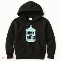 Bonk The Polic.E Funny Bonk Man Bonk The Kids Hoodie thumb 0