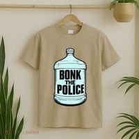 Bonk The Polic.E Funny Bonk Man Bonk The T-Shirt thumb 2