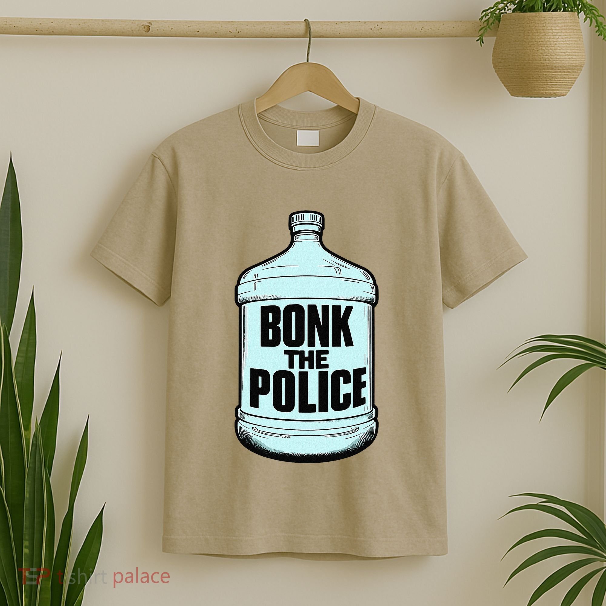 Bonk The Polic.E Funny Bonk Man Bonk The T-Shirt